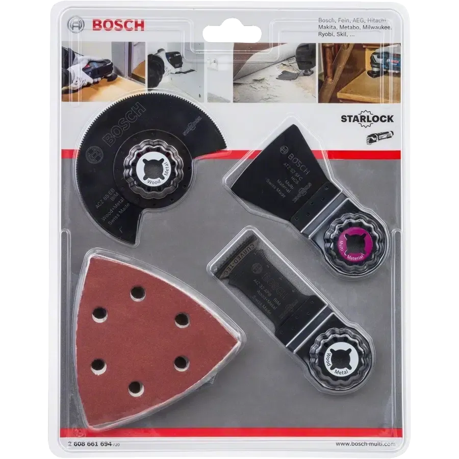 Bosch Multi-Tools Accessories Universal Set wood and metal - 13 Pcs