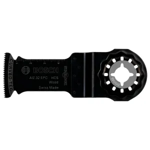 Bosch Professional Starlock AIZ 32 EP HCS Wood Curved-Tec - 10 Pack
