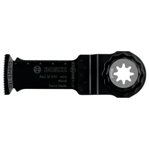 Bosch Professional Starlock Plus PAIZ 32 EPC HCS Wood Curved-Tec (10 Pack)