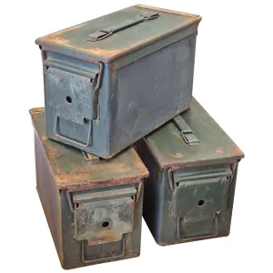 British Army 50 Cal Ammo Box - Used