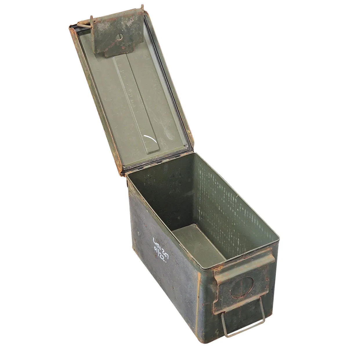 British Army 50 Cal Ammo Box - Used