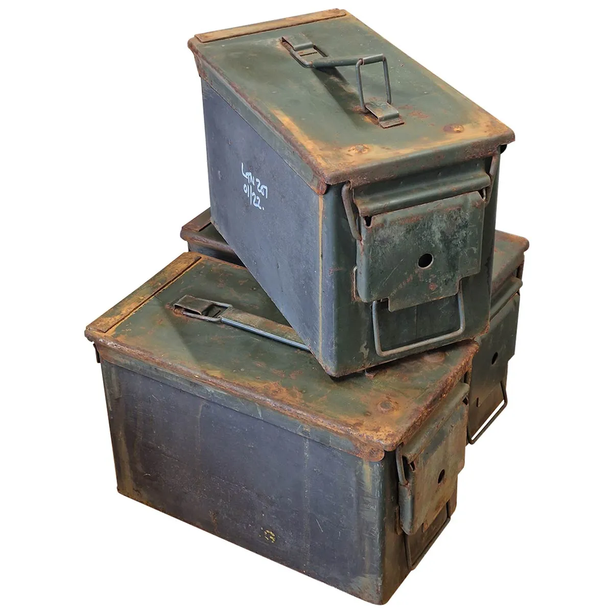British Army 50 Cal Ammo Box - Used