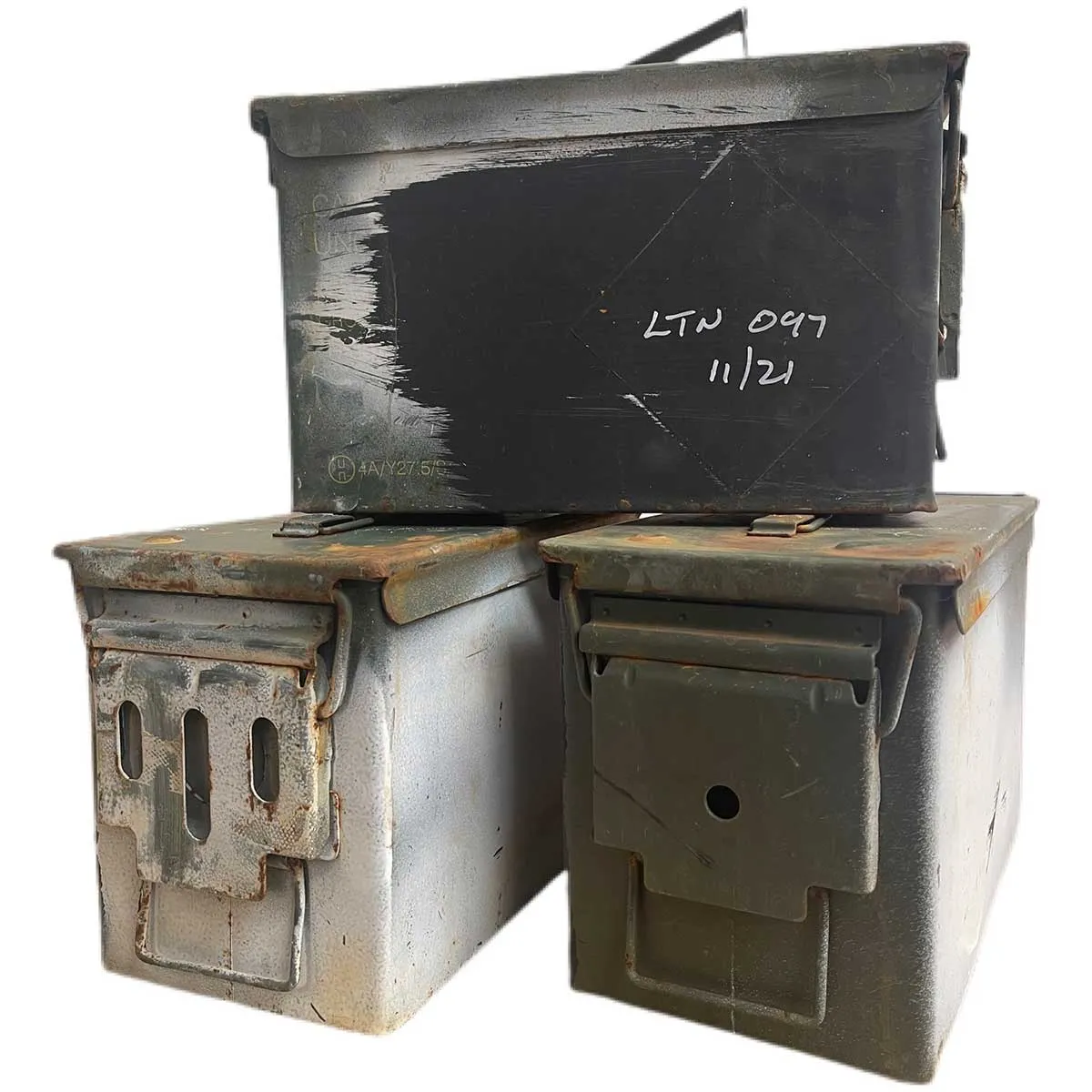 British Army 50 Cal Ammo Box - Used