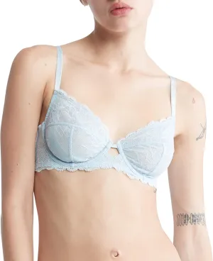 Calvin Klein Women's Seductive Comfort Unlined Lace Bra