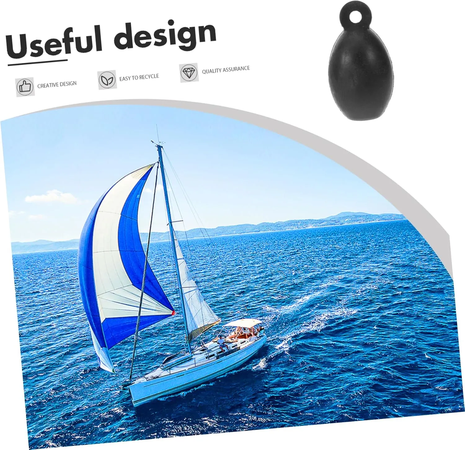 CANIGHT Ball Toss Kayak Bumper Boat Anchor Buoy Boat Bumpers for Docking Anchor Ball Yacht Docking Bumper Boat