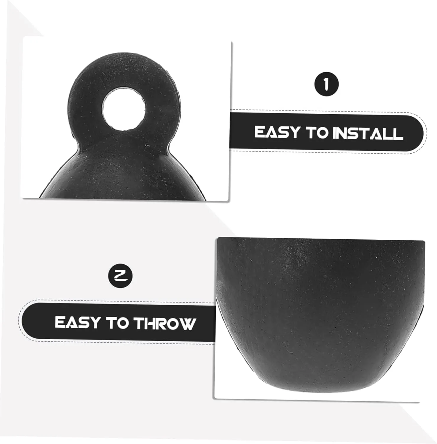 CANIGHT Ball Toss Kayak Bumper Boat Anchor Buoy Boat Bumpers for Docking Anchor Ball Yacht Docking Bumper Boat