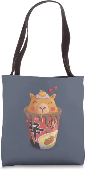 Capy Cup - Capybara in Shin Ramen Tote Bag