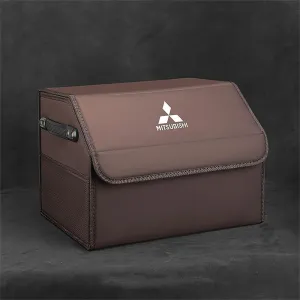 Car Boot Bags for Mitsubishi L200/Lancer/Mirage/Outlander/Pajero, Wear-Resistant Car Trunk Organizer Organizer Box Car Accessories,C-Small