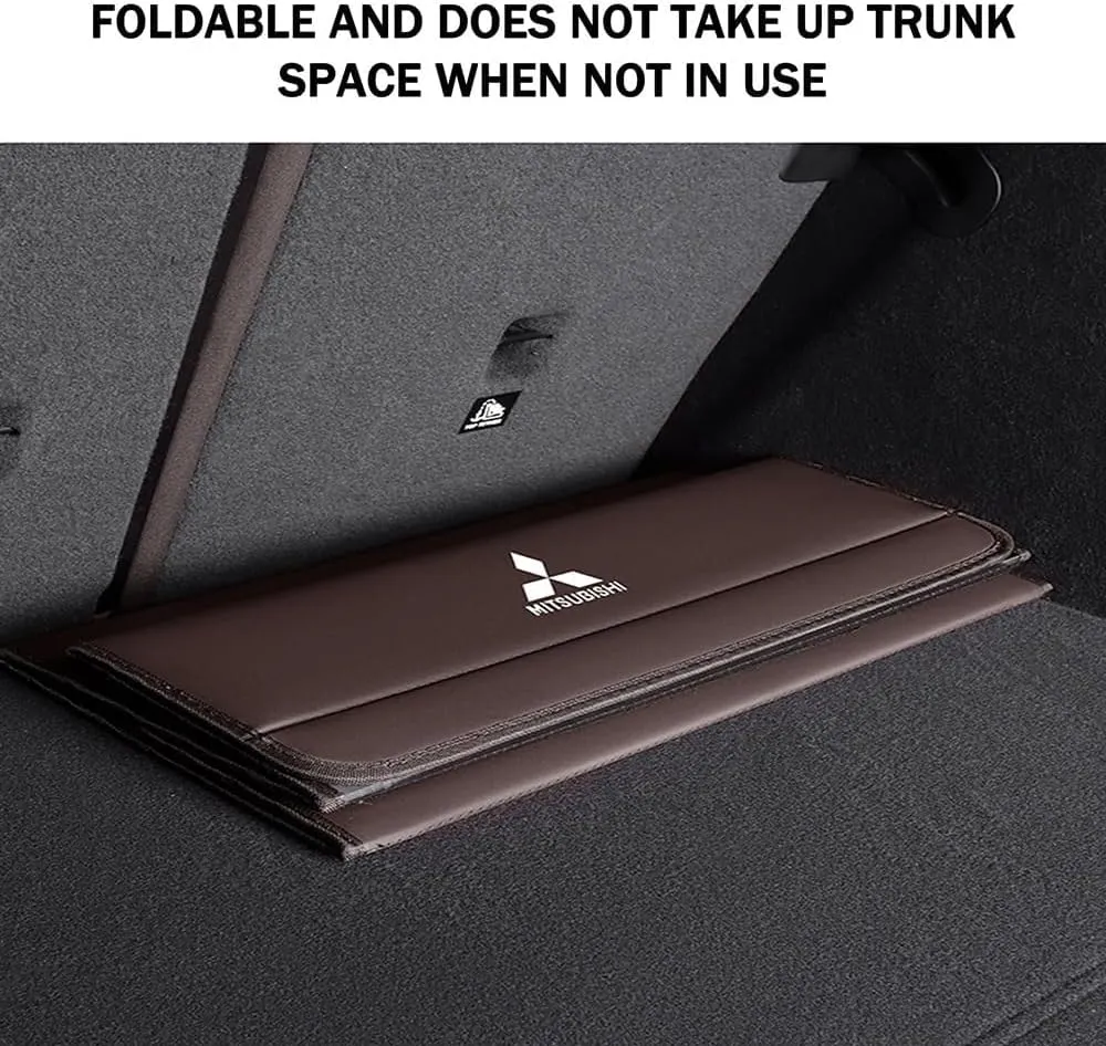 Car Boot Bags for Mitsubishi L200/Lancer/Mirage/Outlander/Pajero, Wear-Resistant Car Trunk Organizer Organizer Box Car Accessories,C-Small