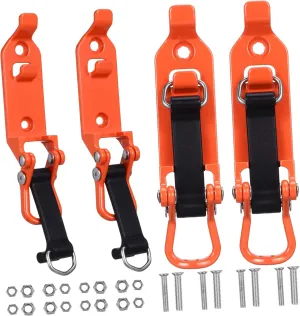 Car Mount Rack Accessories 4pcs Shovel Mount Clamp Roof Rack Clamps for Off Road Tools