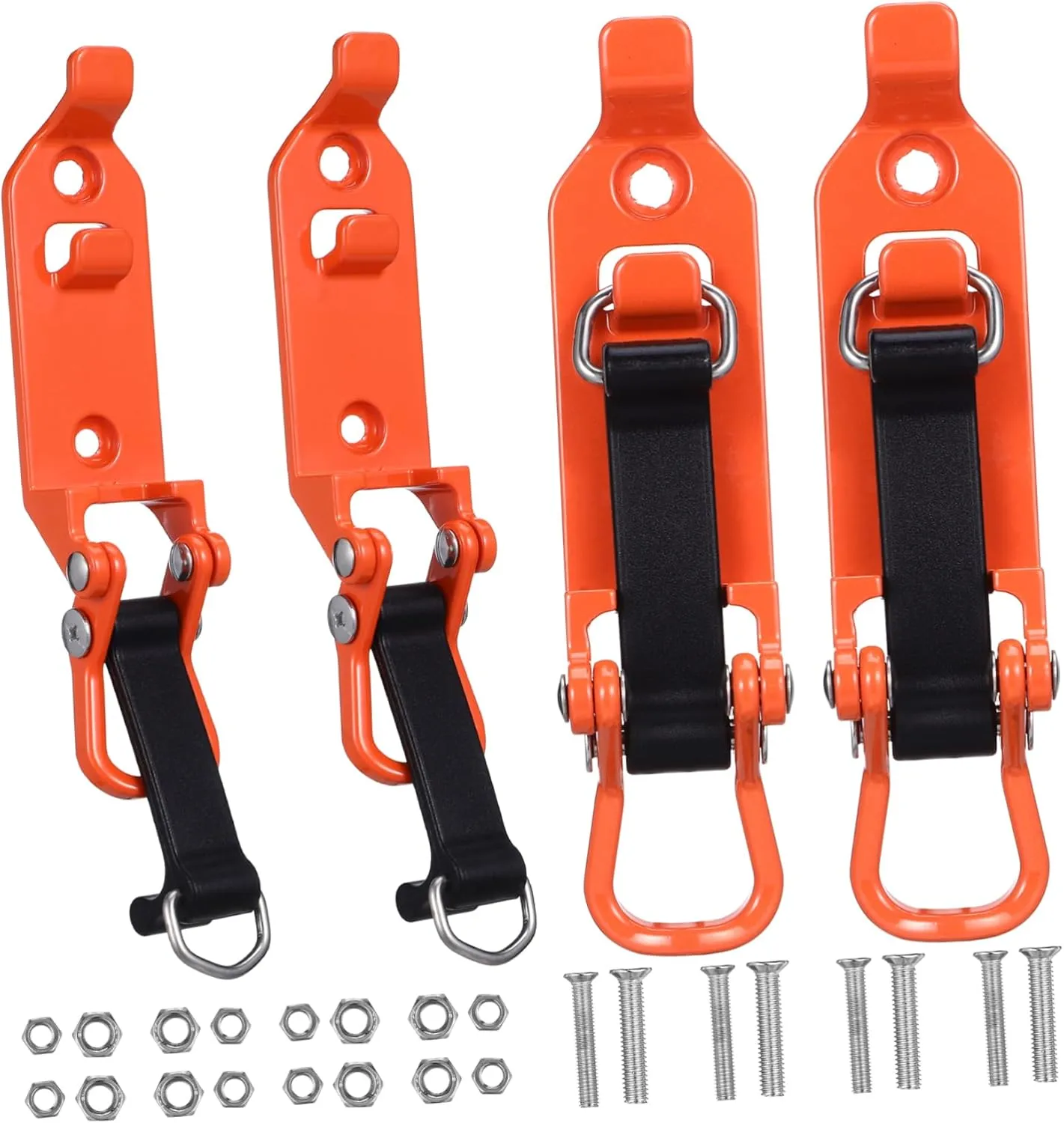 Car Mount Rack Accessories 4pcs Shovel Mount Clamp Roof Rack Clamps for Off Road Tools
