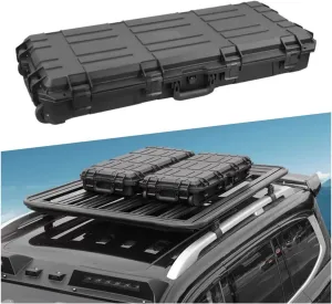 Car Roof Cargo Camping Box Lockable Storage Box with Hard-Shell Low Profile Cargo Case fits for Mercedes Benz GLB 2020-2023 2024