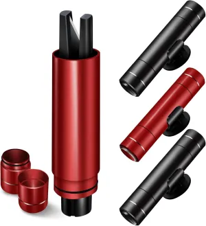 Car Window Breaker and Seatbelt Cutter 4 Pack, 2-in-1 Car Safety Hammer, Multifunctional Auto Glass Breaker, Portable Car Emergency Rescue Tool for Automotive Accidents