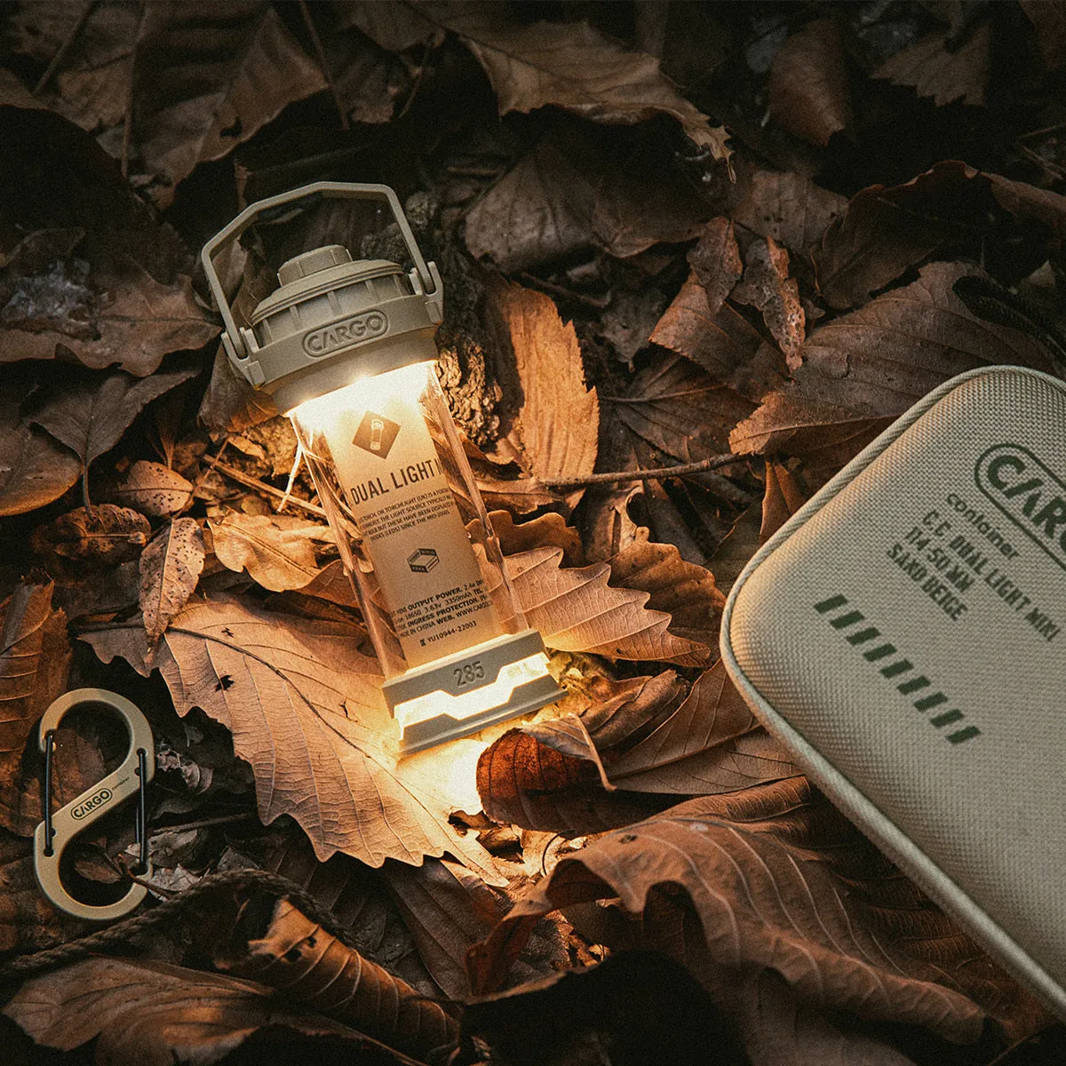 Cargo Container Dual Light Mini - Beige