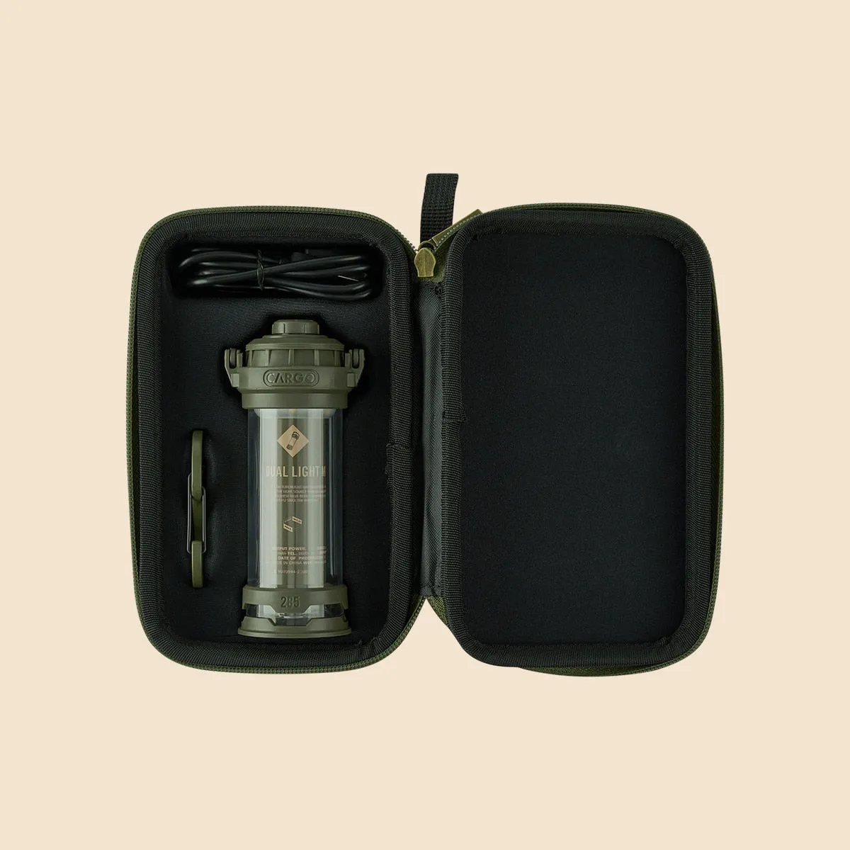 Cargo Container Dual Light Mini - Beige
