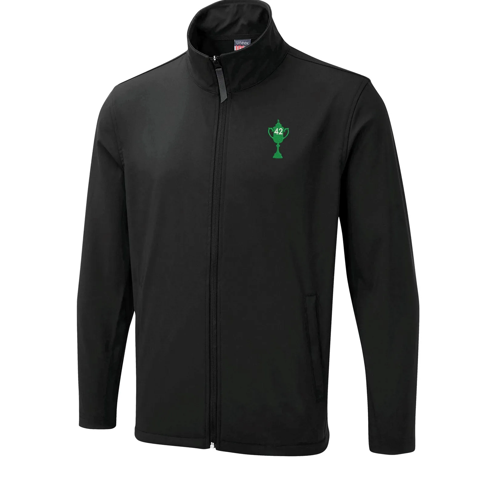 Celtic 42 Time Scottish Cup Winners Embroidered Lightweight Soft Shell Jacket