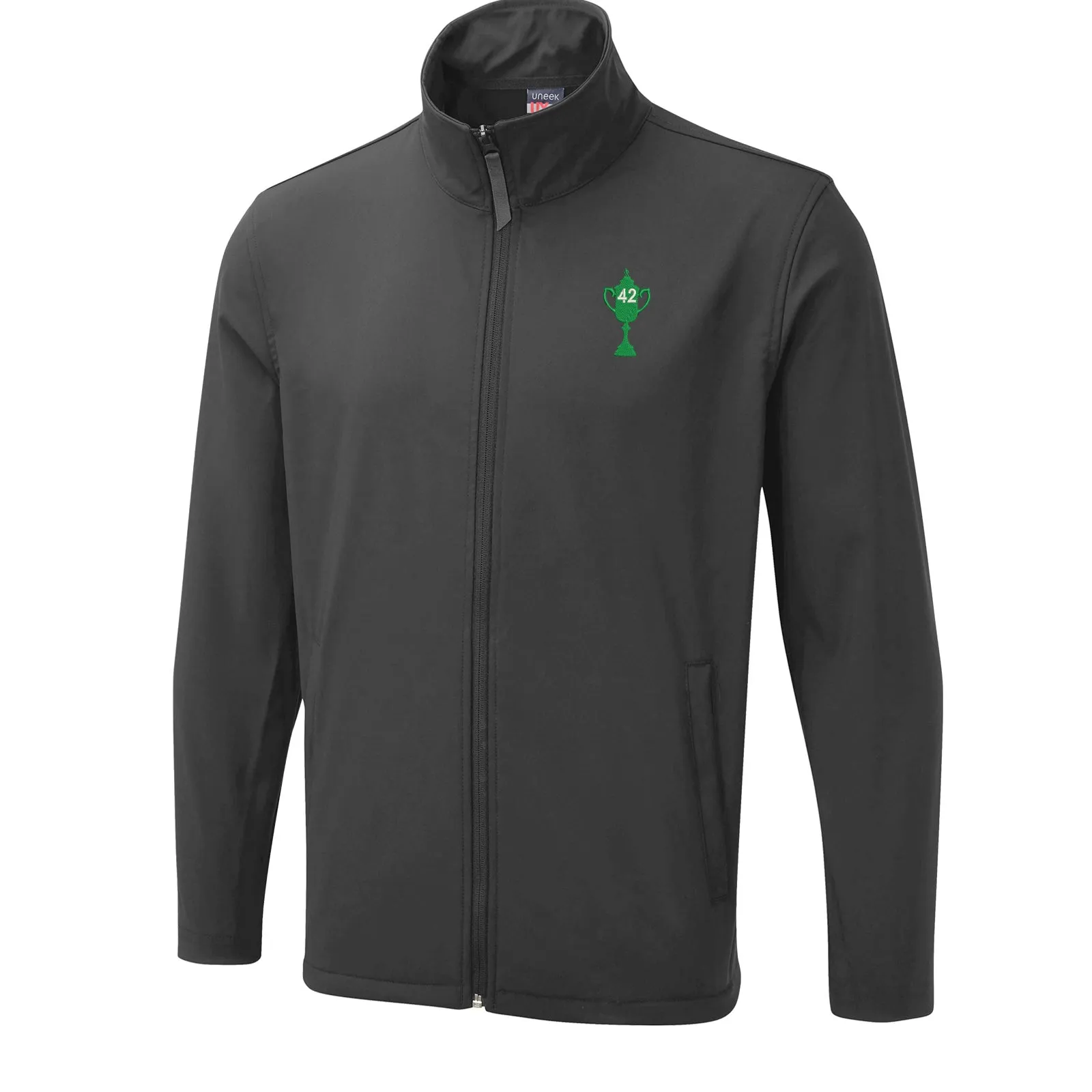 Celtic 42 Time Scottish Cup Winners Embroidered Lightweight Soft Shell Jacket
