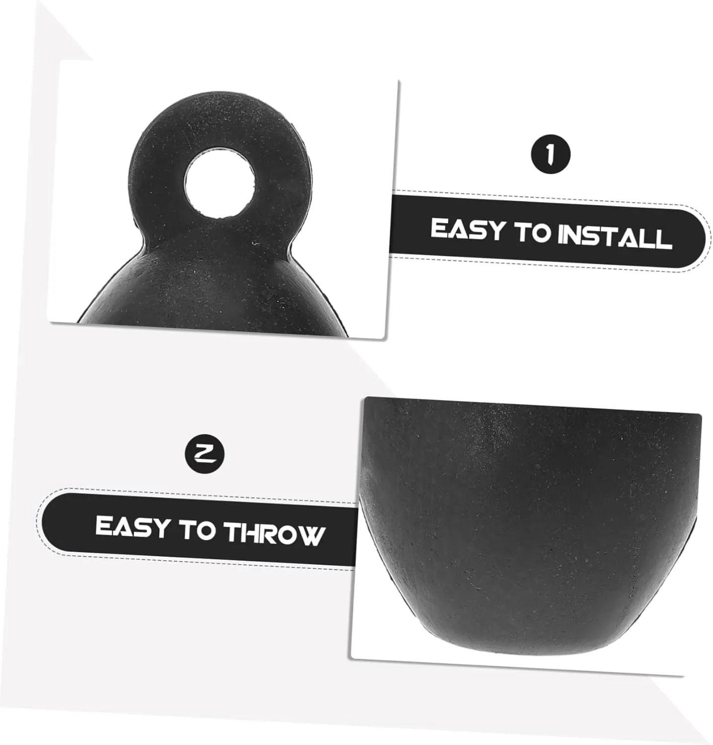 CHILDWEET Ball Toss Boat Bumpers for Dock Boat Docking Bumper Docking Supplies Boat Anchor Buoy Yacht Docking