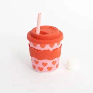 CHINO CLUB  KIDS KEEP CUP: HEART / 8OZ