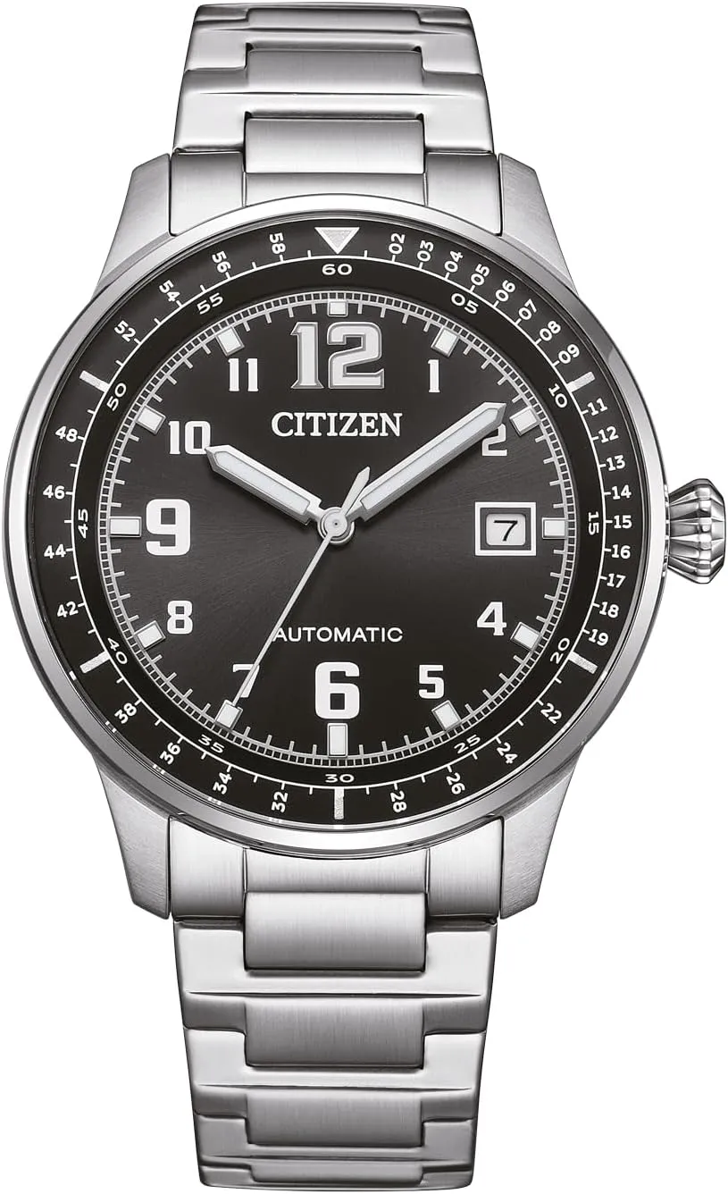 CITIZEN NJ0190 Men's Automatic Watch with Stainless Steel Link Strap and Date in Various Designs