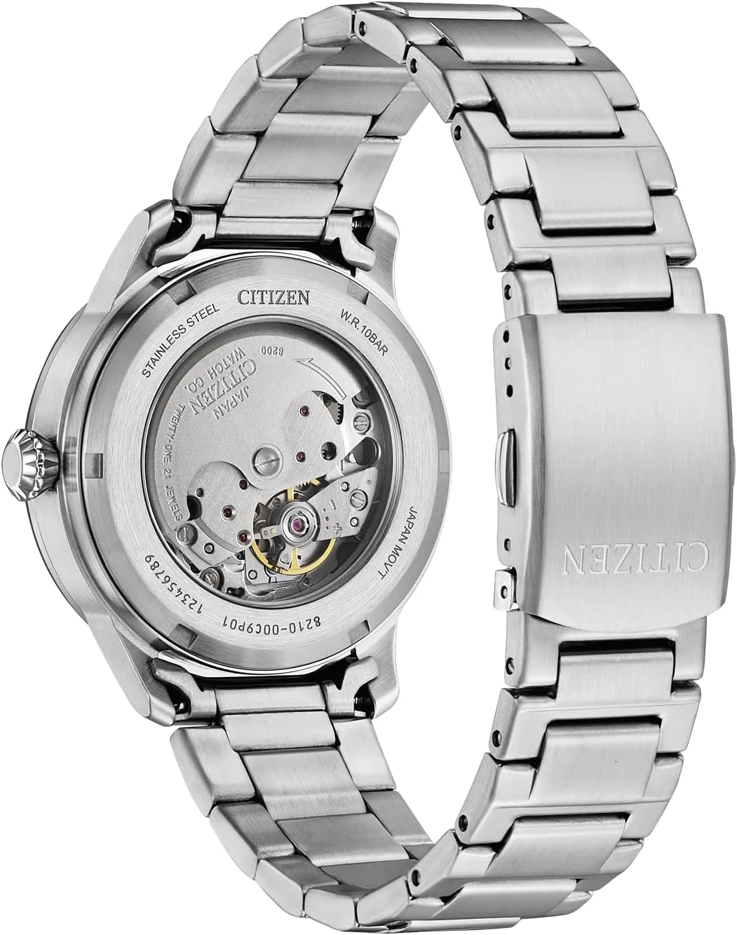 CITIZEN NJ0190 Men's Automatic Watch with Stainless Steel Link Strap and Date in Various Designs