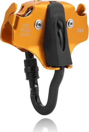 Climbing Pulley, Double Pulley System Climbing Pulley 20KN Strong Non-Slip Load Bearing Hauling Tool for Rigging Rock Climbing Mountaineering