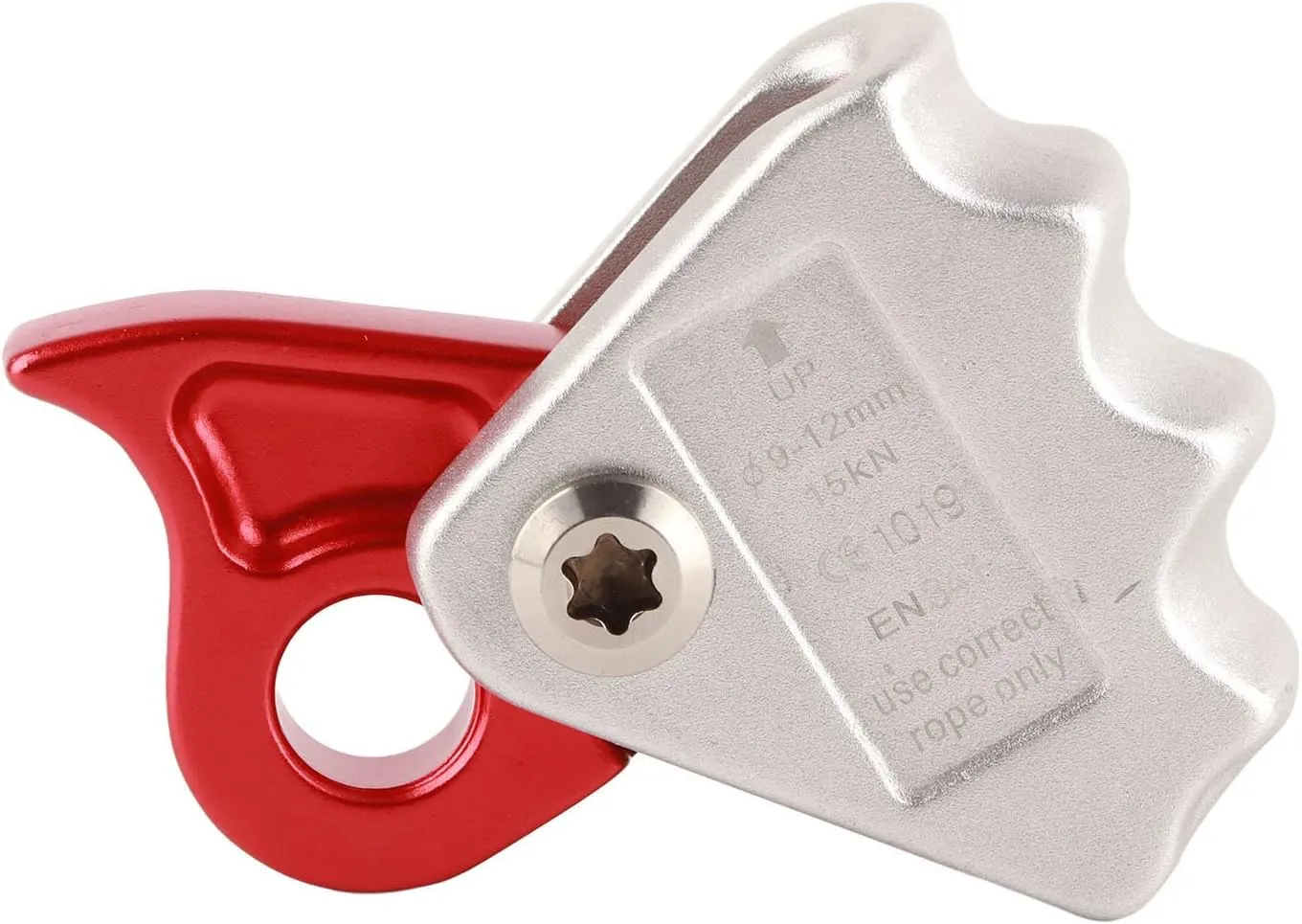 Climbing Rope Grab, Outdoor Mountaineering Rock Clamp Ascender for Climbing Arborist Rescue Training