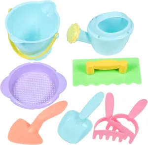 Cognitive Imaginative Boys and Girls Beach Toys Portable Sand Toy Set for Outdoor Random