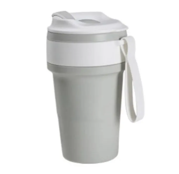 Collapsible 15-ounce Silicone Travel Cup