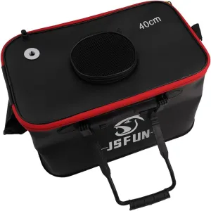 Collapsible Fishing Bucket Waterproof Live Bait Container Portable Fish Box for Camping Hiking Sea Fishing 30-50cm(30cm)