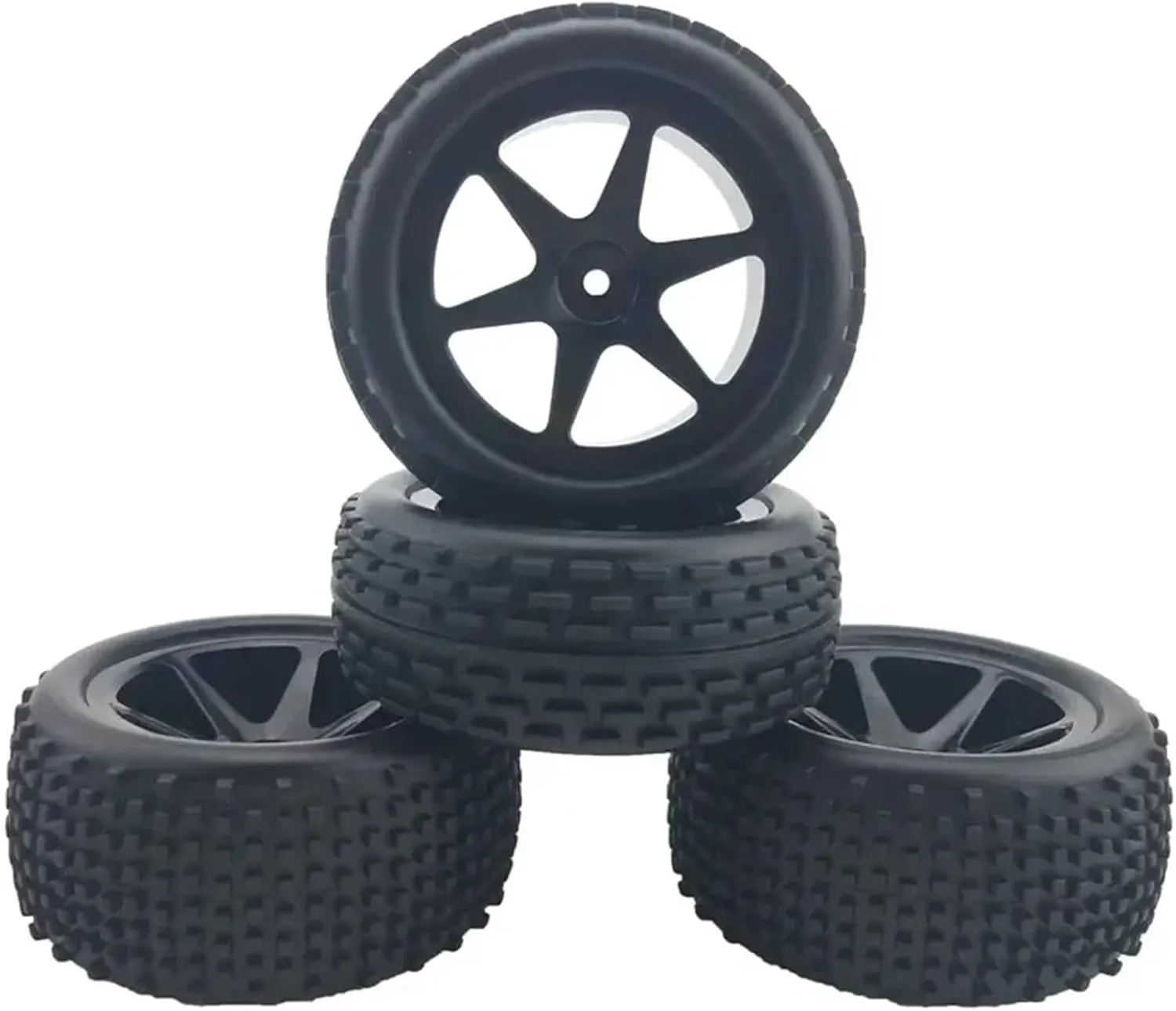 Compatible with WLtoys 144001-02 124019 124018 124017 124016 1/10 1/12 1/14 RC Cars Upgrade Wheel Spare Par Large Tires Widening Tires RC Wheel Tires(Black,ColorC)