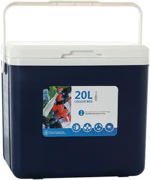 Cooler for Chrysler Concept/Pacifica/Voyager/300 Letter Series/300C Insulated Hard Ice Box Large High-Performance Storage Box Portable Cool Picnic Box Festival Camping,B-33.5 * 25.5 * 32.5cm