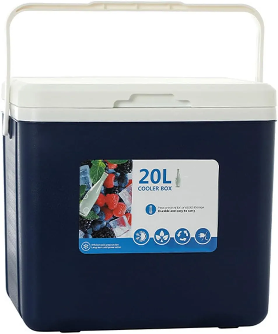 Cooler for Chrysler Concept/Pacifica/Voyager/300 Letter Series/300C Insulated Hard Ice Box Large High-Performance Storage Box Portable Cool Picnic Box Festival Camping,B-33.5 * 25.5 * 32.5cm
