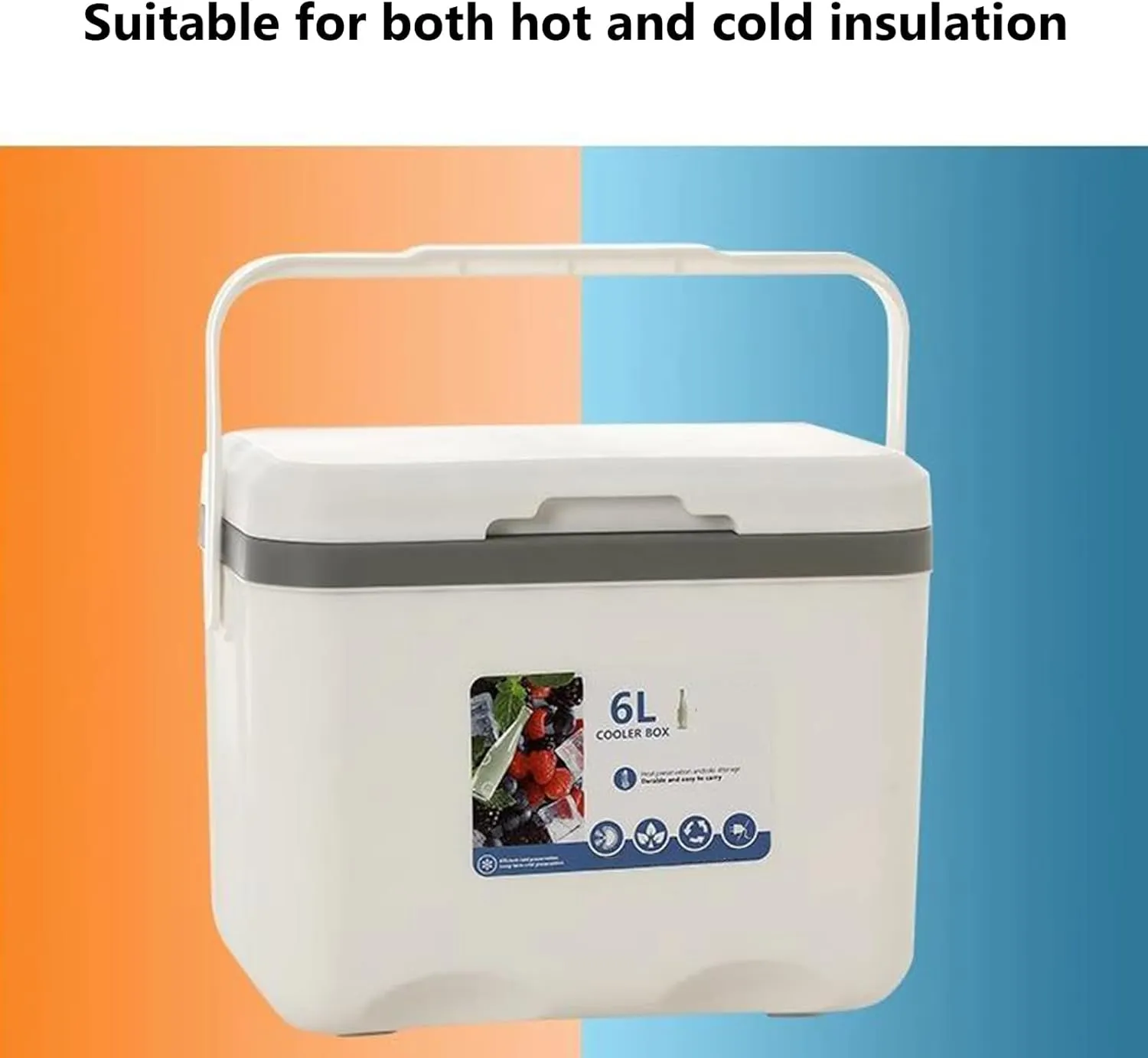 Cooler for Ligier JS50/JS60/Myli/Pulse 4/Be Sun/Be Two/OptiMax/X-Pro/X-Too Insulated Hard Ice Box Large High-Performance Storage Box Portable Cool Picnic Box Festival,B-38 * 30.5 * 34.5cm