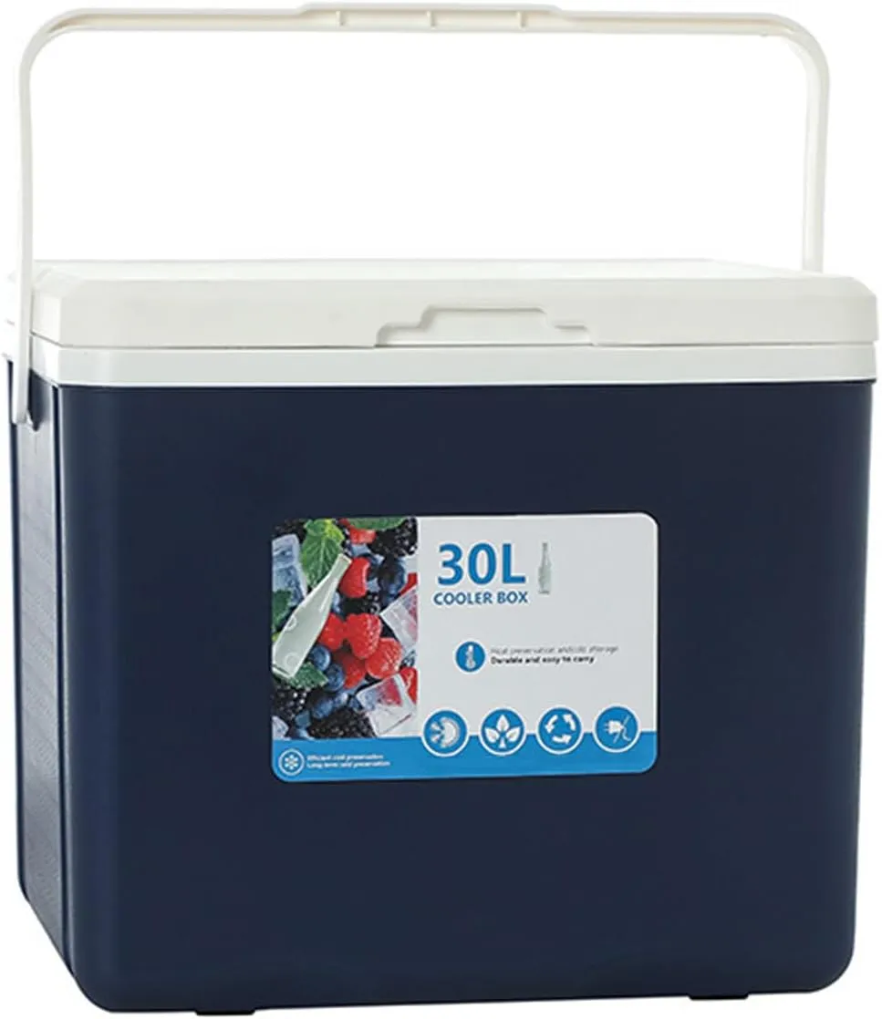 Cooler for Ligier JS50/JS60/Myli/Pulse 4/Be Sun/Be Two/OptiMax/X-Pro/X-Too Insulated Hard Ice Box Large High-Performance Storage Box Portable Cool Picnic Box Festival,B-38 * 30.5 * 34.5cm