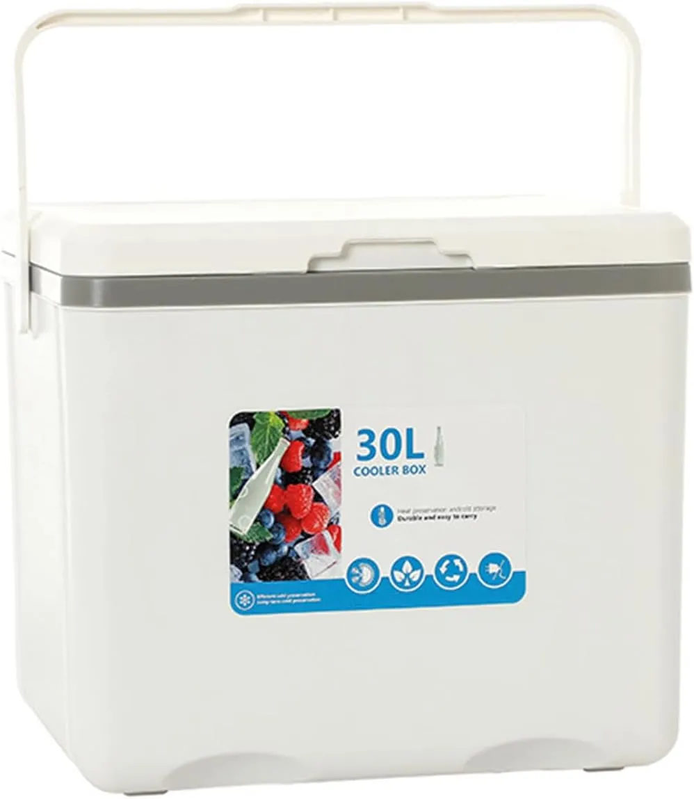 Cooler for Zeekr 001/Zeekr 007/Zeekr 009/Zeekr 7X/Zeekr Mix/Zeekr X Insulated Hard Ice Box Large High-Performance Storage Box Portable Cool Picnic Box Festival Camping,A-38 * 30.5 * 34.5cm