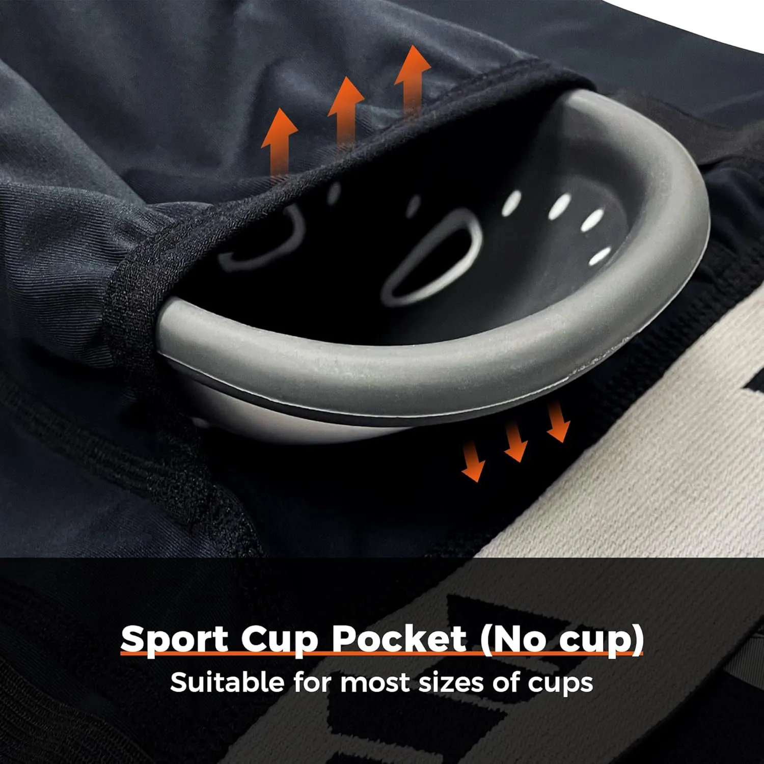 COOLOMG Men Adult Padded Baseball Sliding Shorts with Cup Pocket for Softball Football Hockey