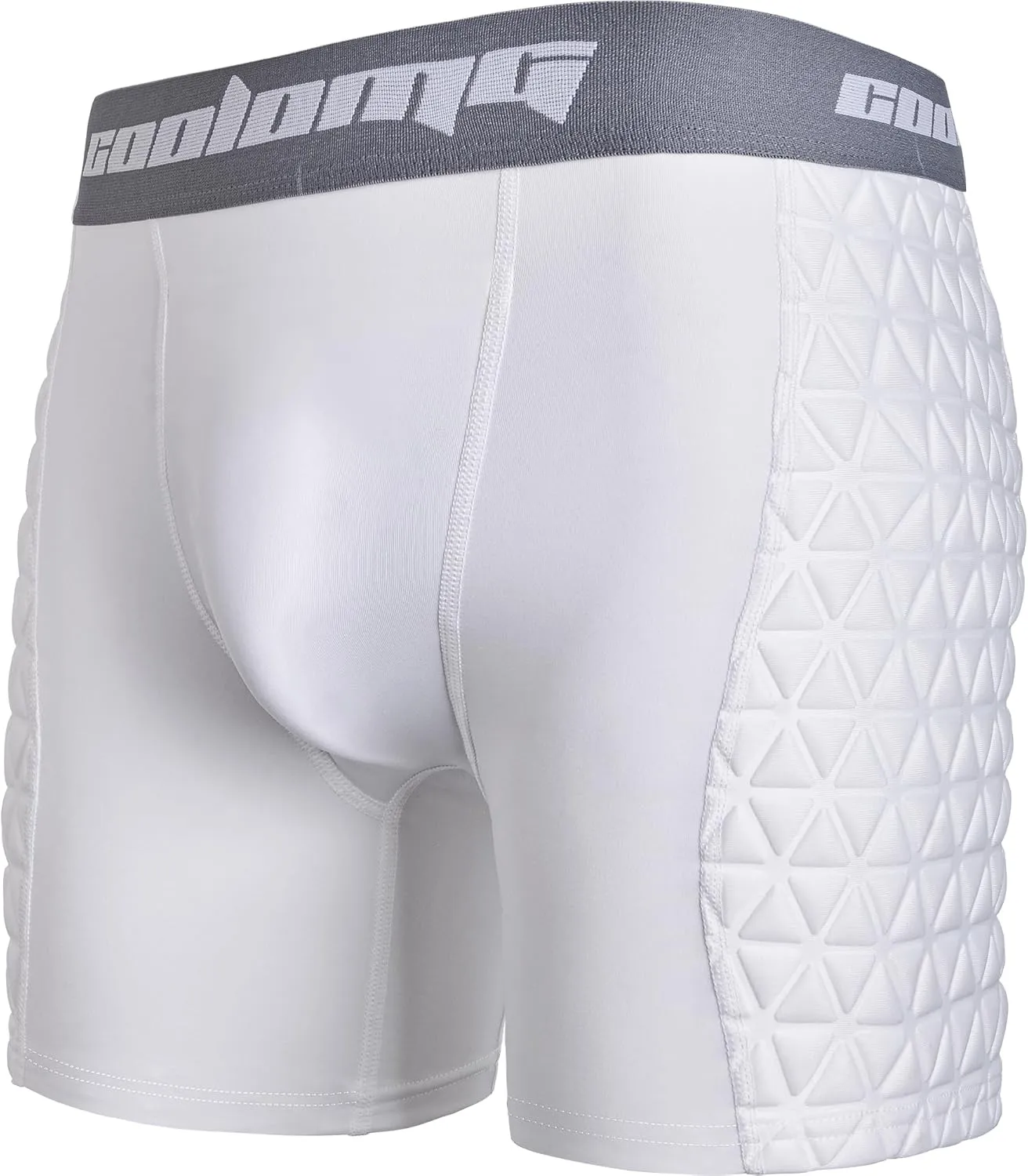 COOLOMG Men Adult Padded Baseball Sliding Shorts with Cup Pocket for Softball Football Hockey