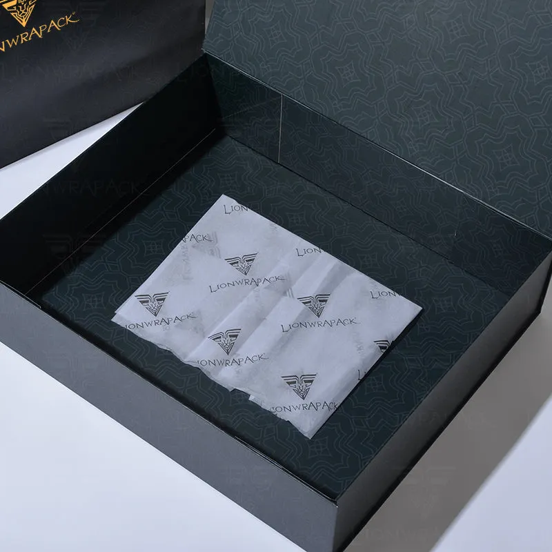 Customizable logo folding box magnet box, large gift box set, environmentally friendly recyclable carton packaging
