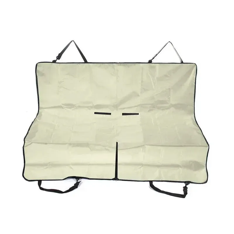 Deluxe Dog Car Seat Cover with Side Flaps – Waterproof, Scratchproof & Universal Fit
