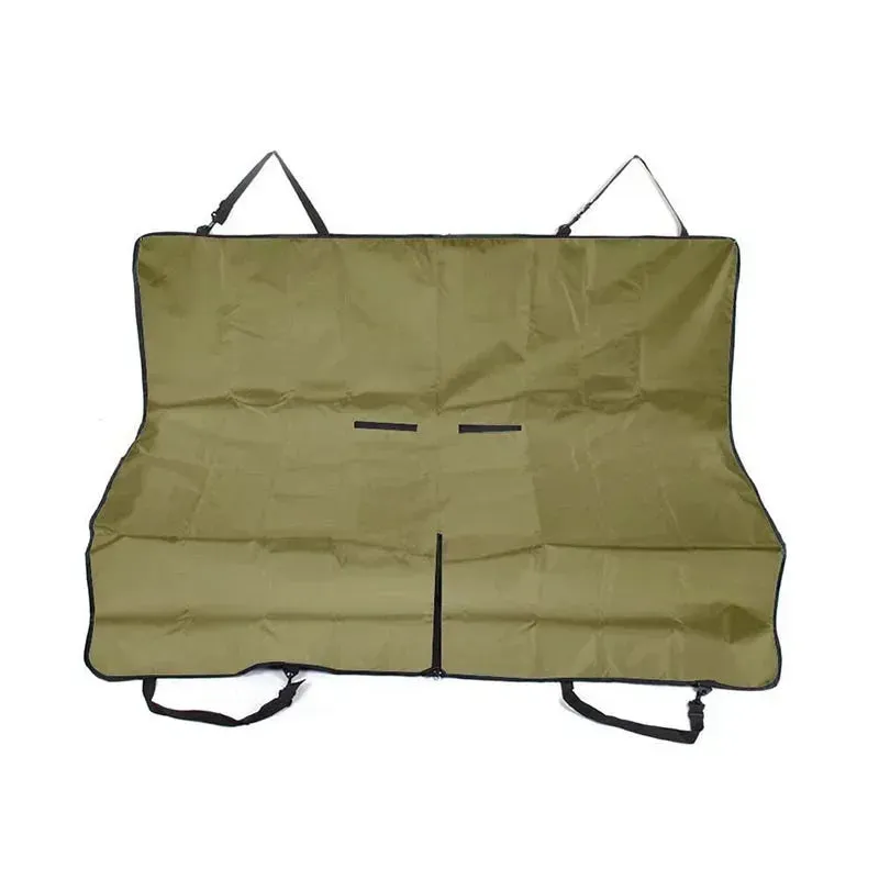 Deluxe Dog Car Seat Cover with Side Flaps – Waterproof, Scratchproof & Universal Fit