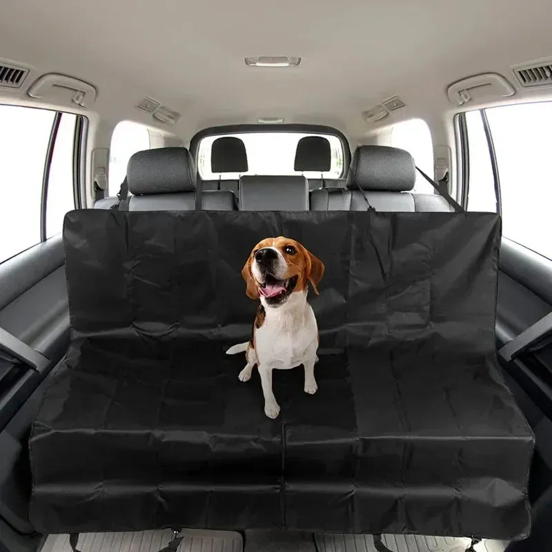Deluxe Dog Car Seat Cover with Side Flaps – Waterproof, Scratchproof & Universal Fit
