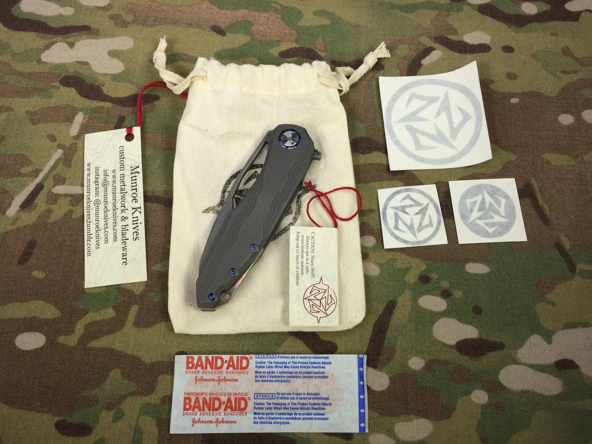 Deryk Munroe MK4 Titanium Conductor Sigil - Free Shipping