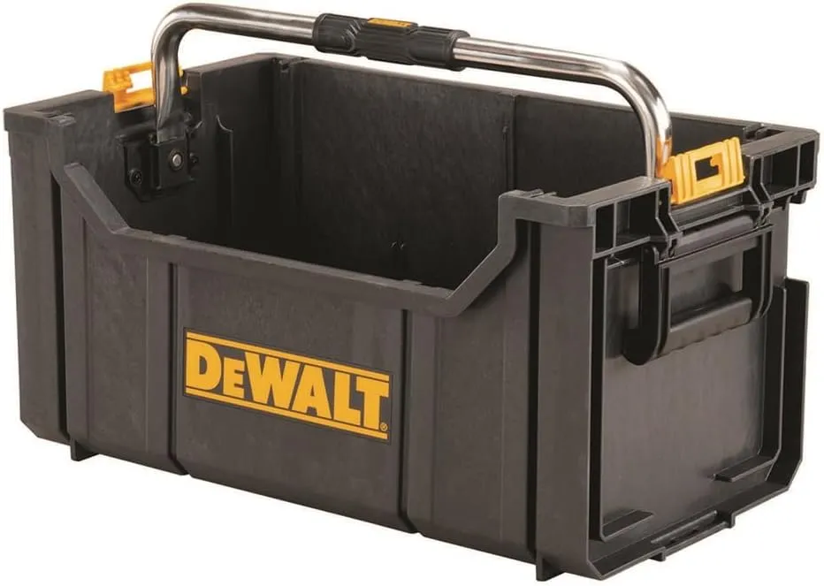 Dewalt Tough System Tool Box, Tote Type, Easy to Carry, Long Handle, Stacked Storage