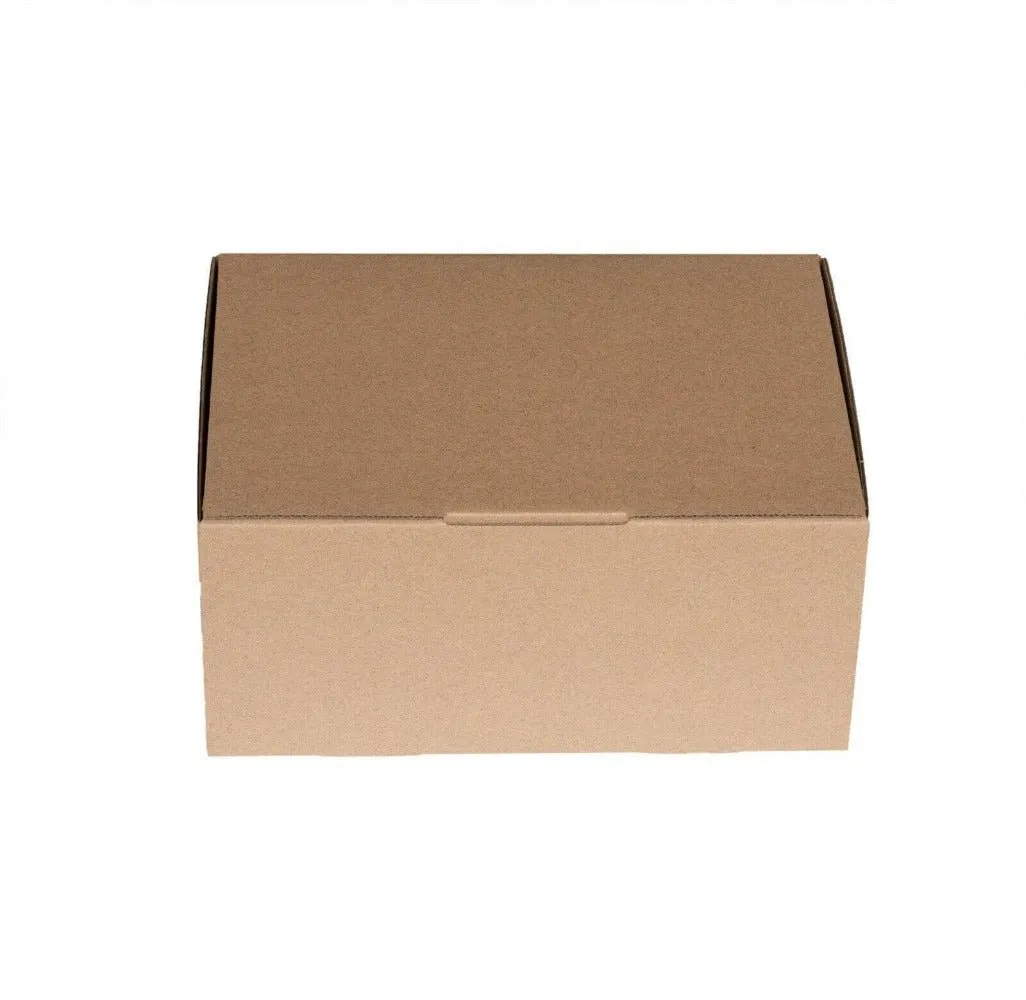 Die cut Mailing Box 125 x 100 x 75mm Brown B294