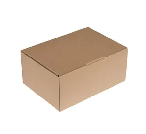 Die cut Mailing Box 125 x 100 x 75mm Brown B294
