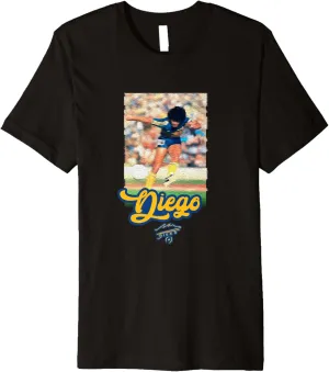 Diego Maradona Boca Juniors Premium T-Shirt