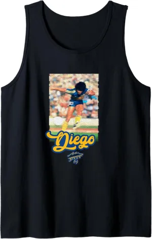 Diego Maradona Boca Juniors Tank Top