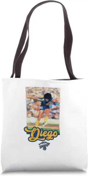 Diego Maradona Boca Juniors Tote Bag