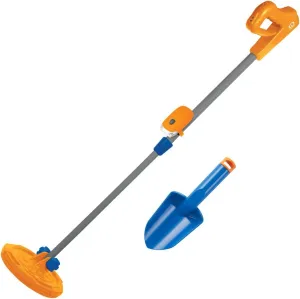 Discovery Junior Metal Detector for Kids - Adjustable Height with Water Resistant Coil LED Light and Trowel